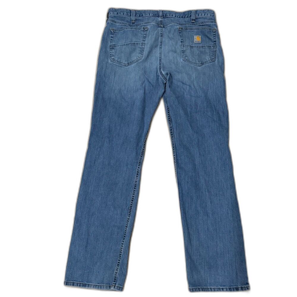 Carhartt Men's 36x32 Rugged Flex Relaxed Fit 5-Pocket Jeans Straight Leg - Picture 2 of 7